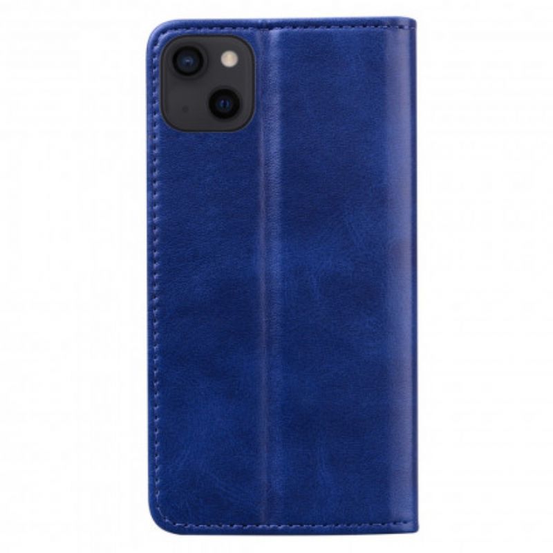 Flip Kotelot iPhone 13 Bicolor Business Leather Effect