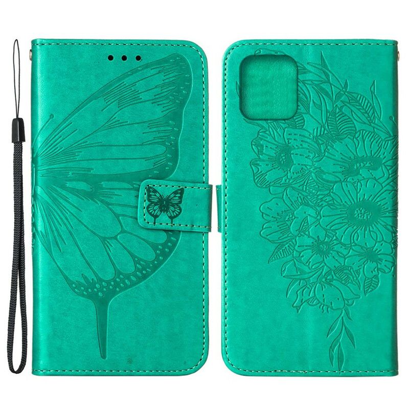 Flip Kotelot iPhone 13 Butterfly Design