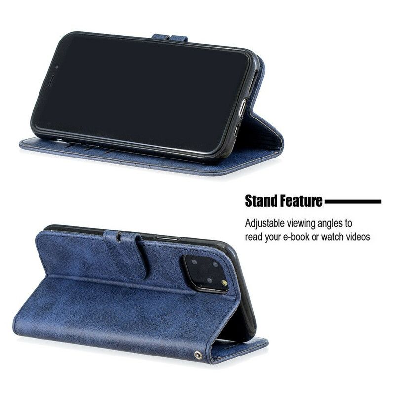 Flip Kotelot iPhone 13 Faux Leather Best Case