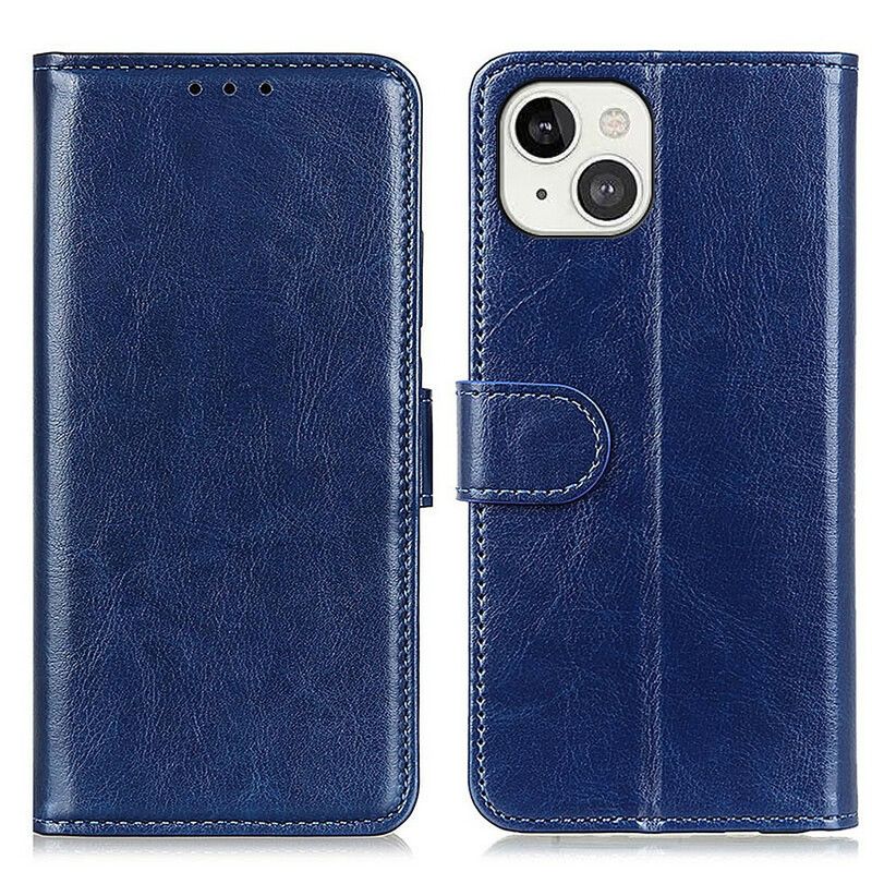 Flip Kotelot iPhone 13 Faux Leather Finesse