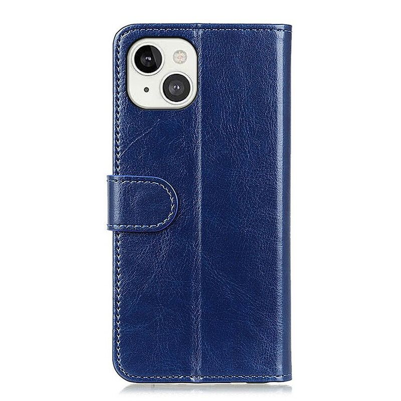 Flip Kotelot iPhone 13 Faux Leather Finesse