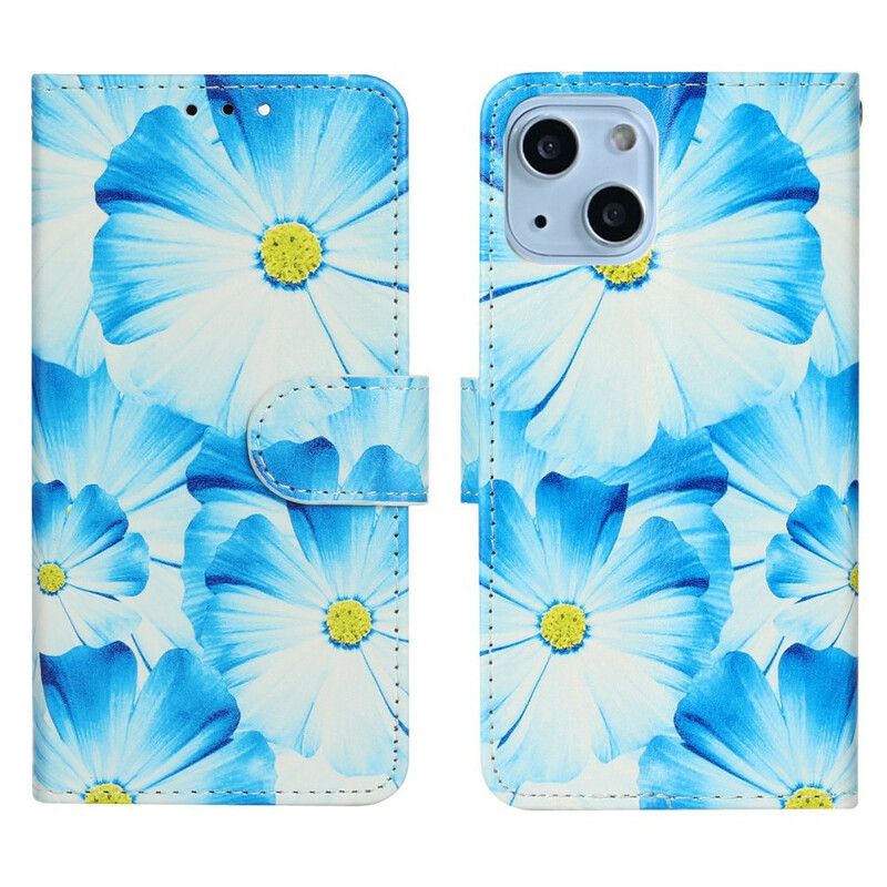 Flip Kotelot iPhone 13 Floral Discovery