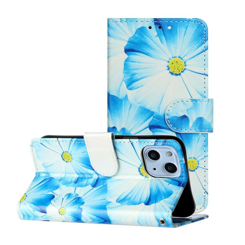 Flip Kotelot iPhone 13 Floral Discovery