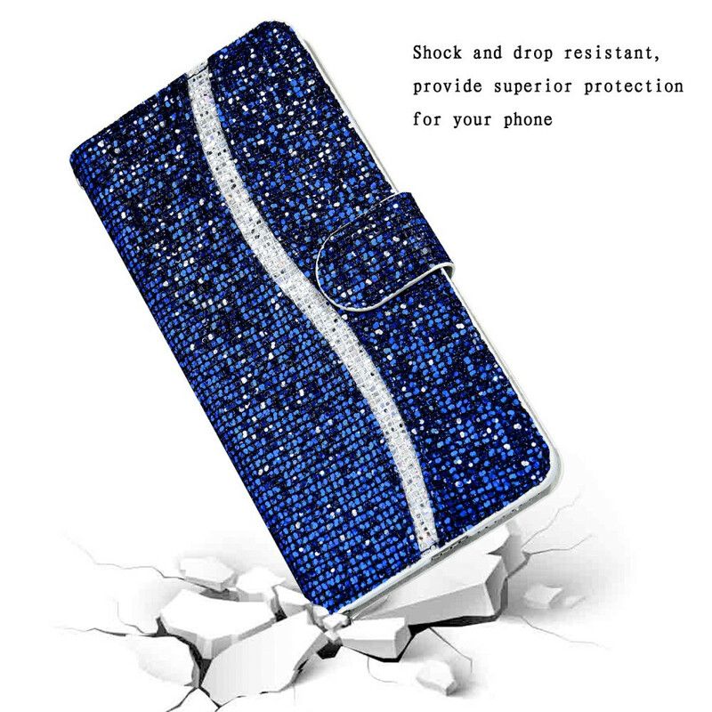 Flip Kotelot iPhone 13 Glitter S Design