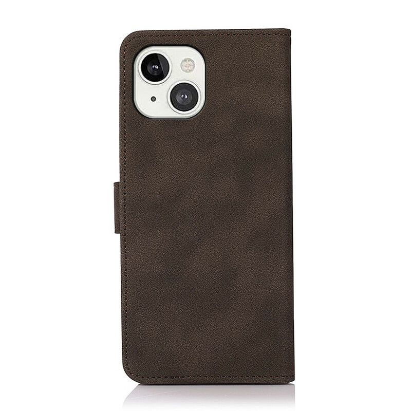 Flip Kotelot iPhone 13 Leather Effect Fashion Khazneh