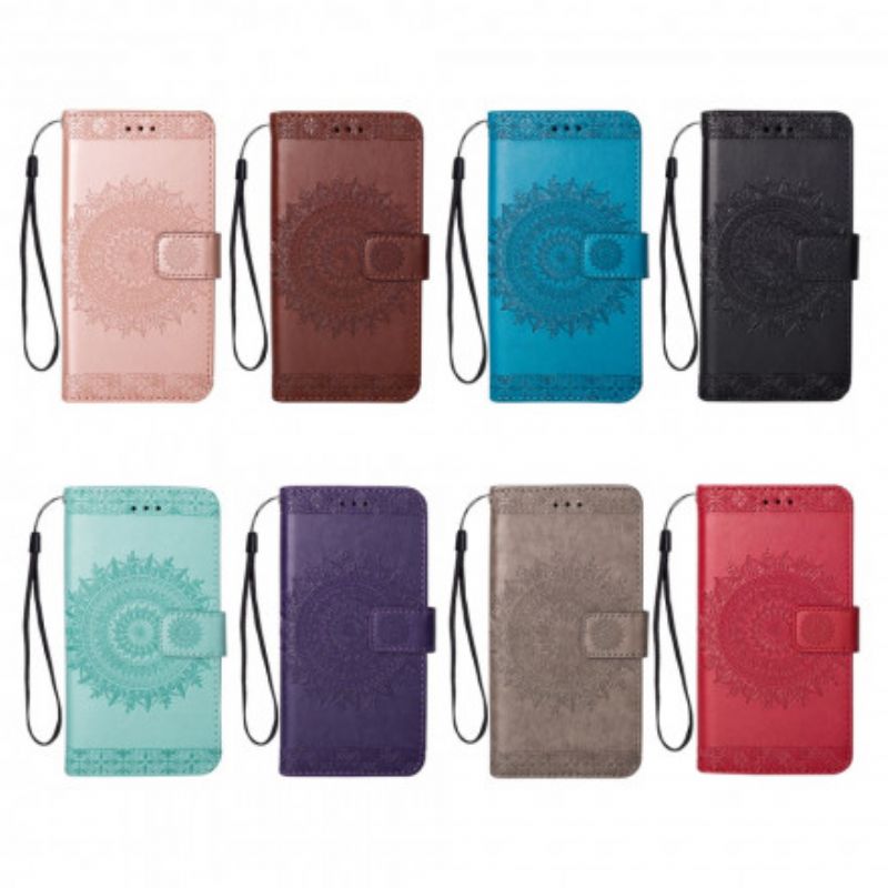 Flip Kotelot iPhone 13 Mandala Select With Strap