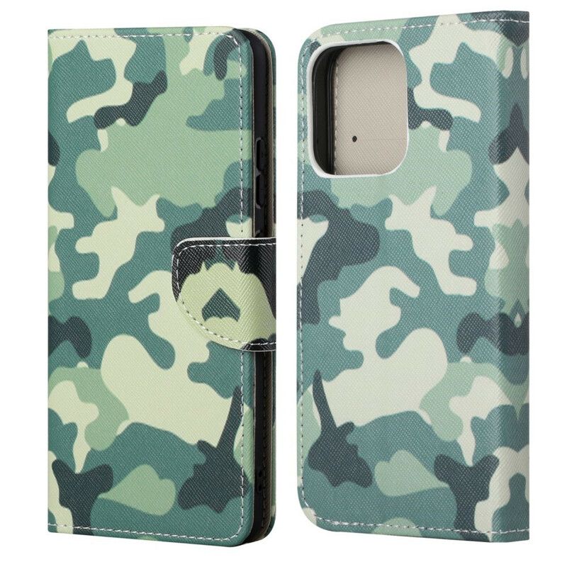 Flip Kotelot iPhone 13 Military Camouflage