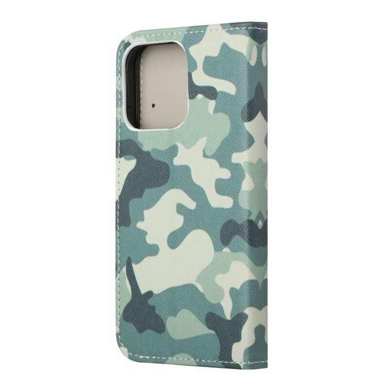 Flip Kotelot iPhone 13 Military Camouflage