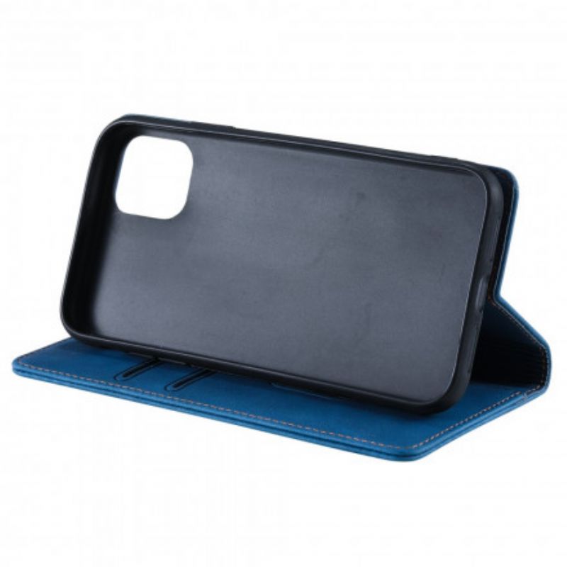 Flip Kotelot iPhone 13 Tricolor Leather Style Suojakuori