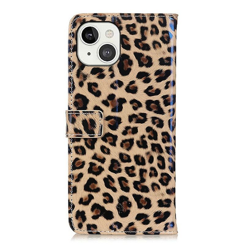 Kotelot iPhone 13 Leopard