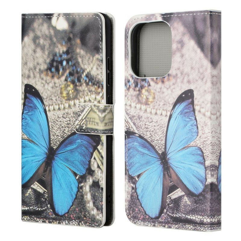 Kotelot iPhone 13 Puhelinkuoret Blue Butterfly