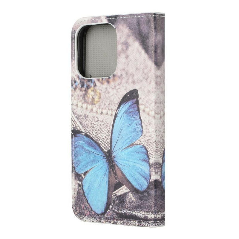 Kotelot iPhone 13 Puhelinkuoret Blue Butterfly