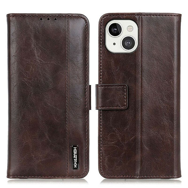 Kotelot iPhone 13 Puhelinkuoret Khazneh Elegance Leather Style