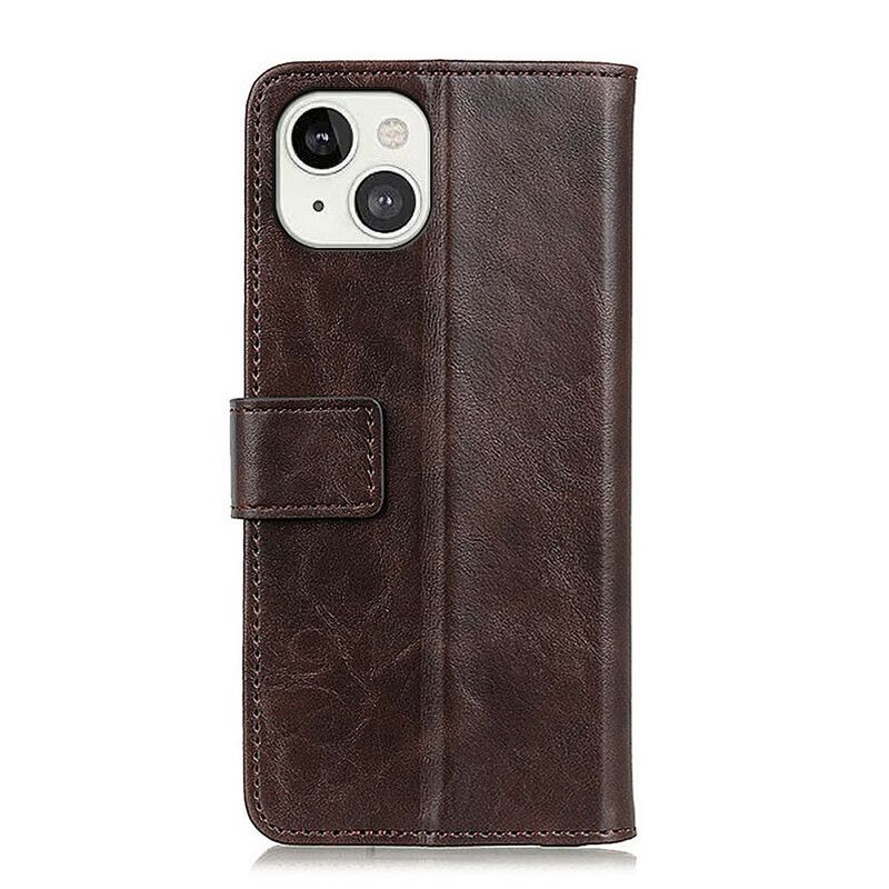 Kotelot iPhone 13 Puhelinkuoret Khazneh Elegance Leather Style