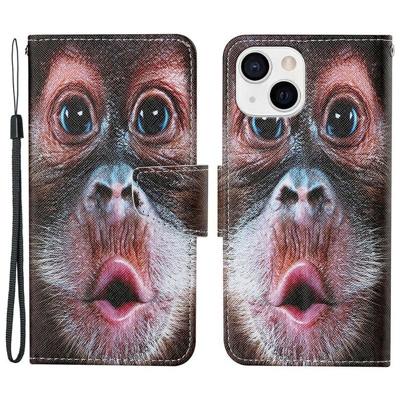 Kotelot iPhone 13 Puhelinkuoret Thong Monkey