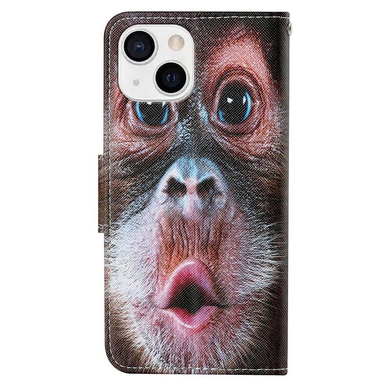 Kotelot iPhone 13 Puhelinkuoret Thong Monkey