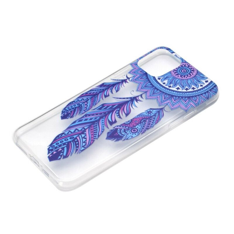 Kuori Case iPhone 13 Puhelinkuoret Dream Catcher Blue Feathers