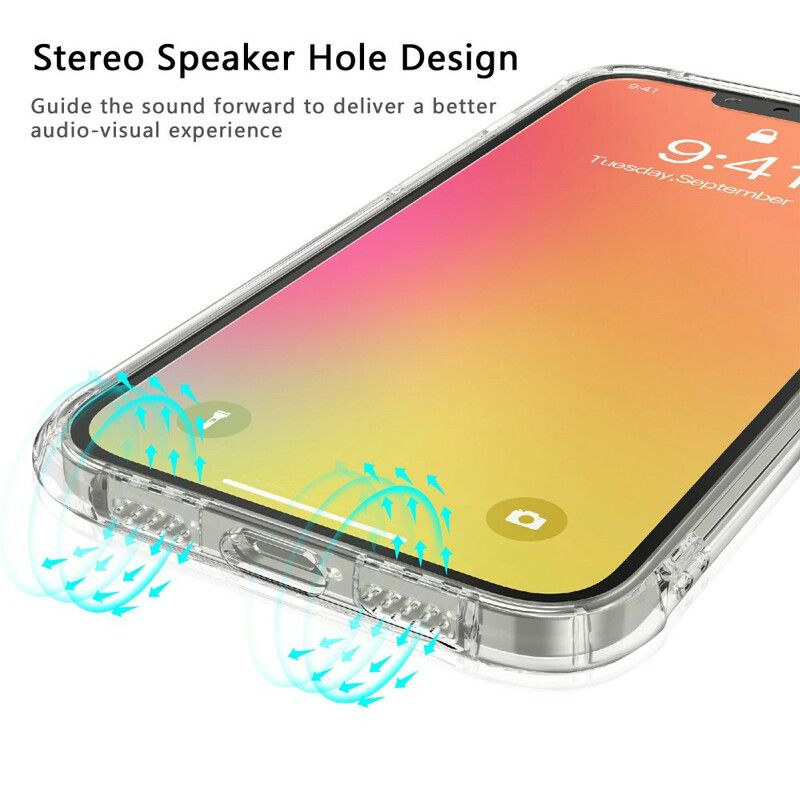 Kuori Case iPhone 13 Puhelinkuoret Läpinäkyvä Leeu Design