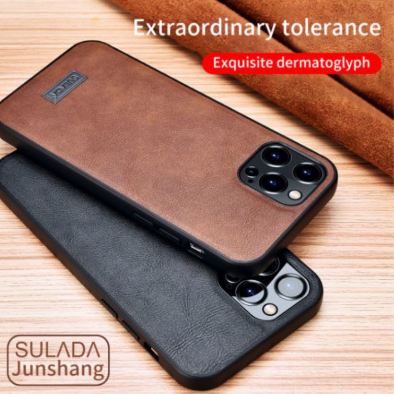 Kuori Case iPhone 13 Puhelinkuoret Sulada Leather Effect