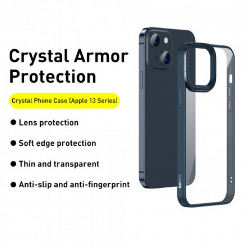 Kuori iPhone 13 Läpinäkyvä Crystal Baseus