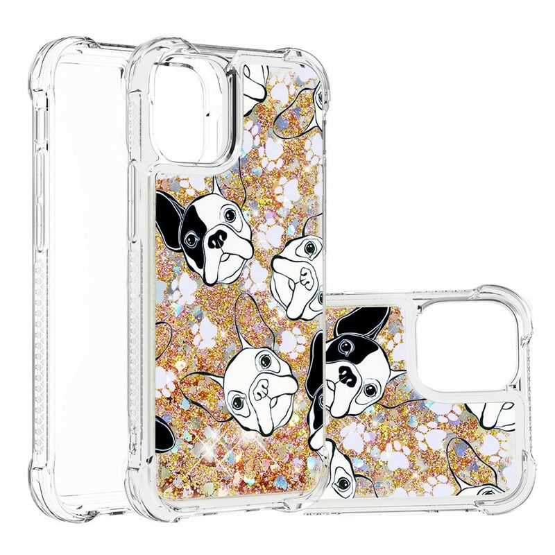 Kuori iPhone 13 Mr Dog Sequins