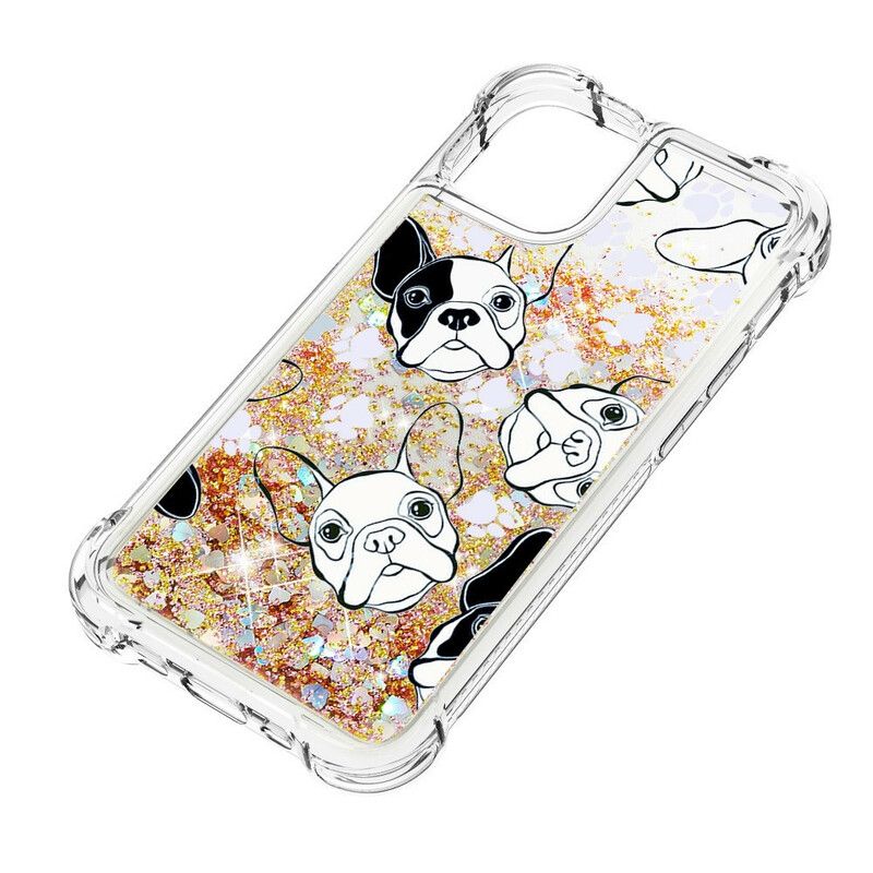 Kuori iPhone 13 Mr Dog Sequins