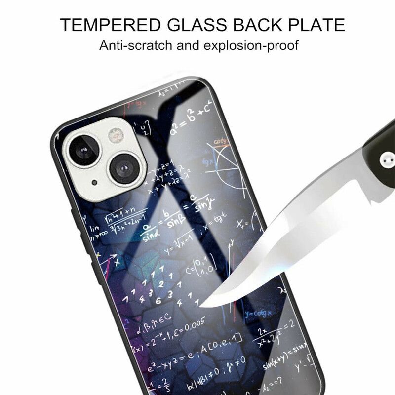 Kuori iPhone 13 Tempered Glass Matemaattiset Laskelmat Suojakuori