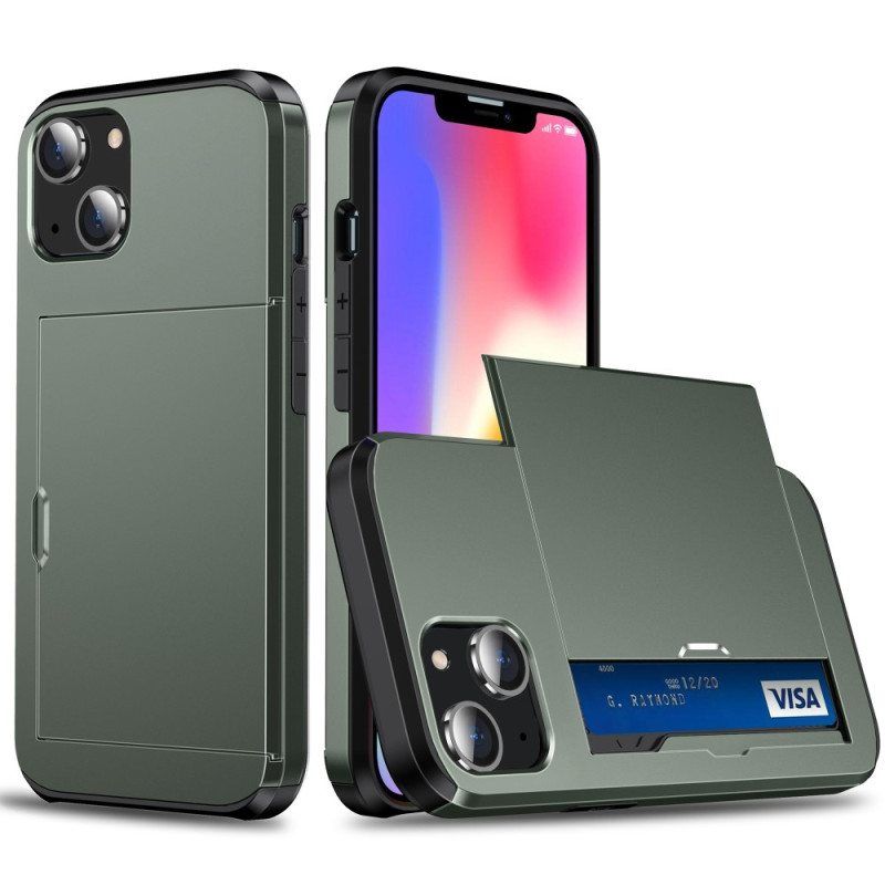 Case iPhone 15 Plus Integroitu Metallitehostekorttipidike