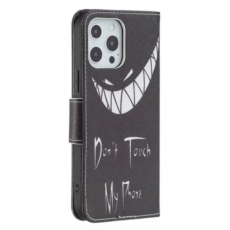 Flip Kotelot iPhone 13 Pro Max Devil Phone