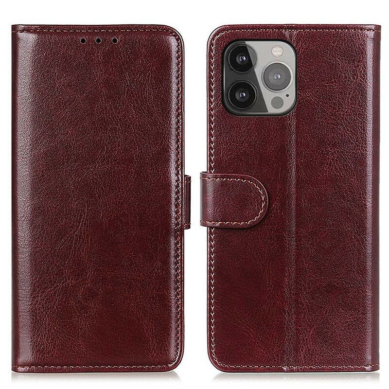 Flip Kotelot iPhone 13 Pro Max Faux Leather Finesse Suojakuori