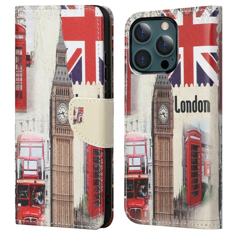 Flip Kotelot iPhone 13 Pro Max London Life