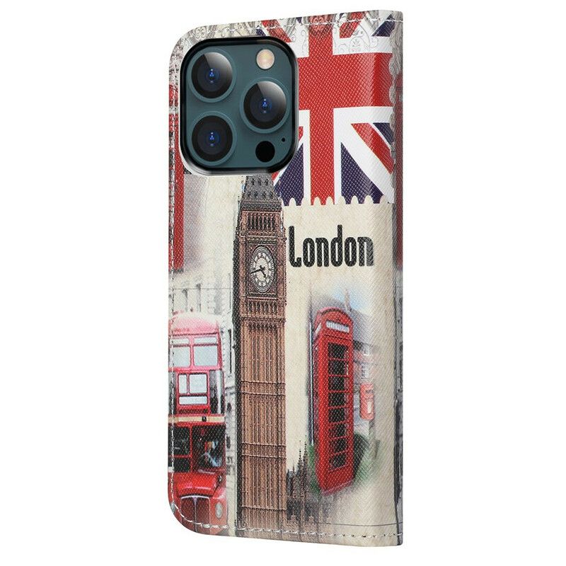 Flip Kotelot iPhone 13 Pro Max London Life