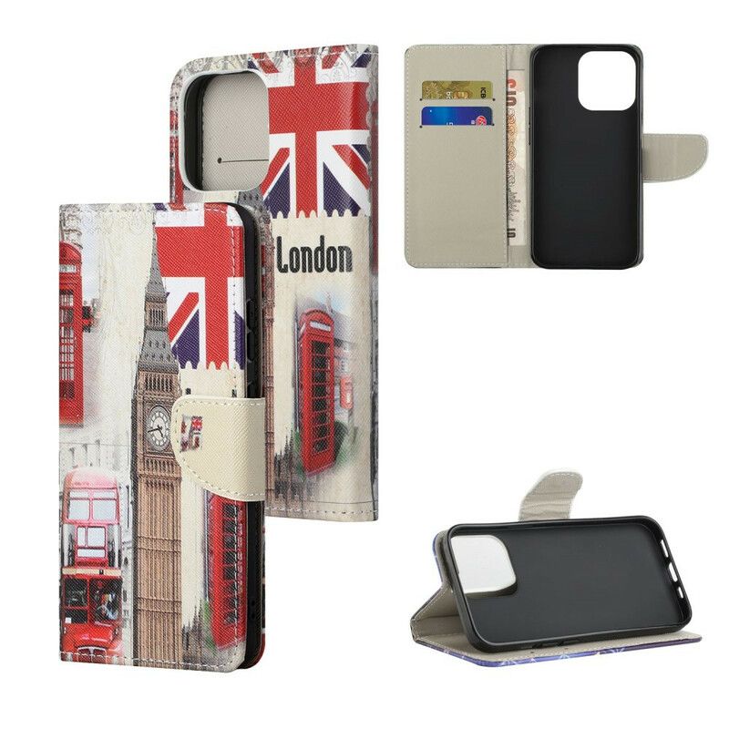 Flip Kotelot iPhone 13 Pro Max London Life