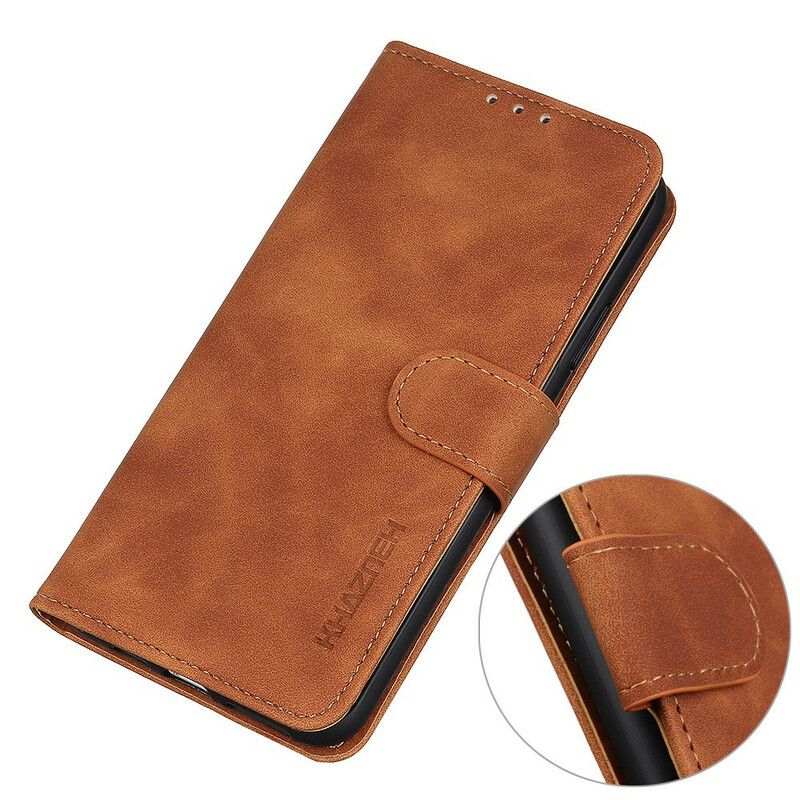 Flip Kotelot iPhone 13 Pro Max Mate Leather Effect Vintage Khazneh