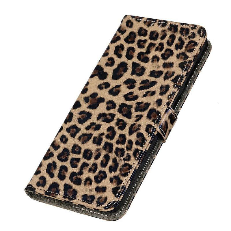 Flip Kotelot iPhone 13 Pro Max Simple Leopard Suojakuori