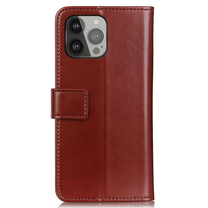 Flip Kotelot iPhone 13 Pro Max Tricolor Leather Effect