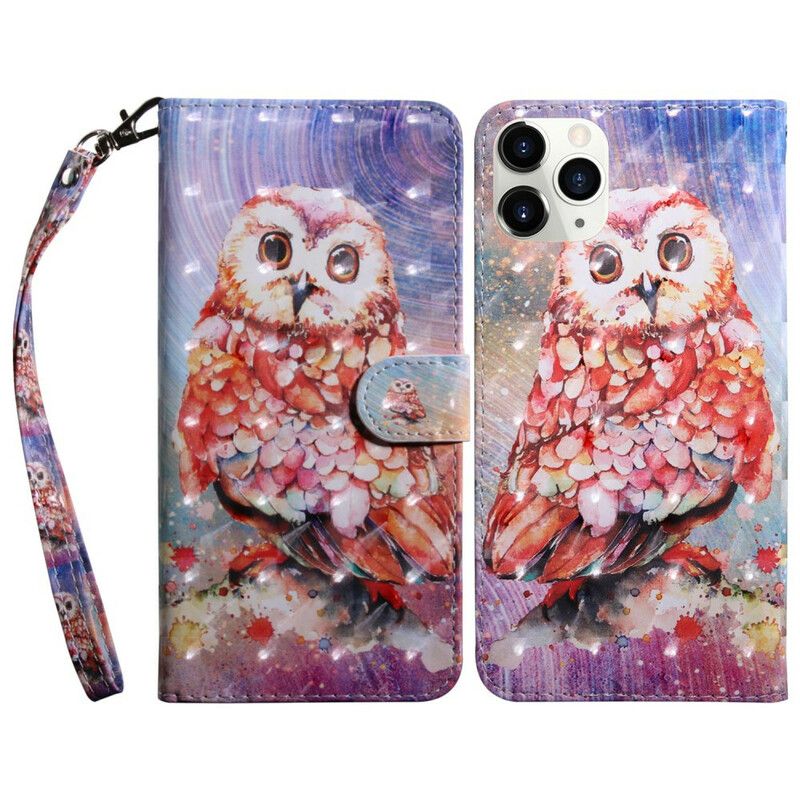 Flip Kotelot iPhone 13 Pro Max Valopiste Germain The Owl