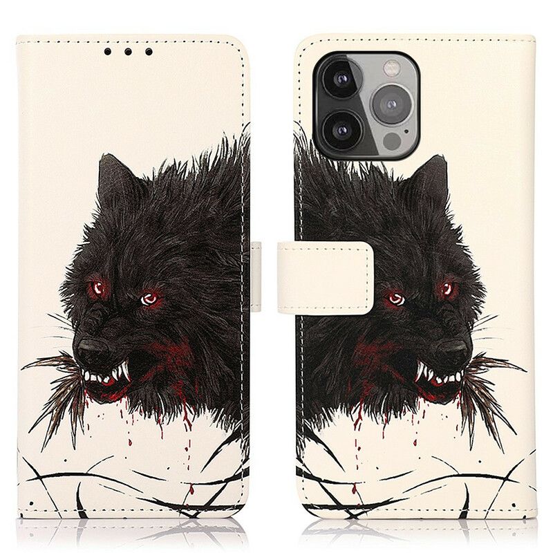 Kotelot iPhone 13 Pro Max Puhelinkuoret Hungry Wolf