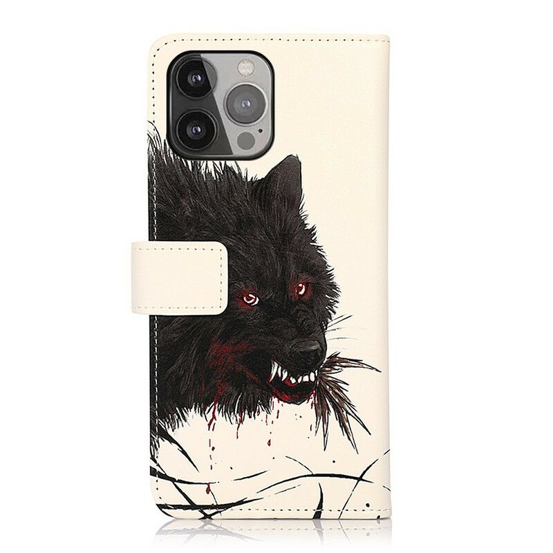 Kotelot iPhone 13 Pro Max Puhelinkuoret Hungry Wolf