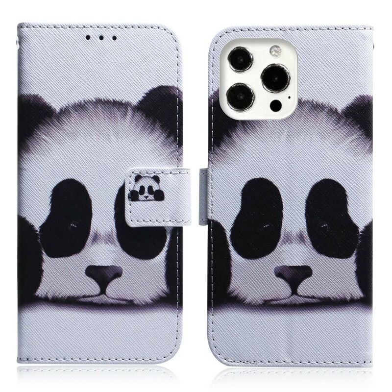 Kotelot iPhone 13 Pro Max Puhelinkuoret Panda Face