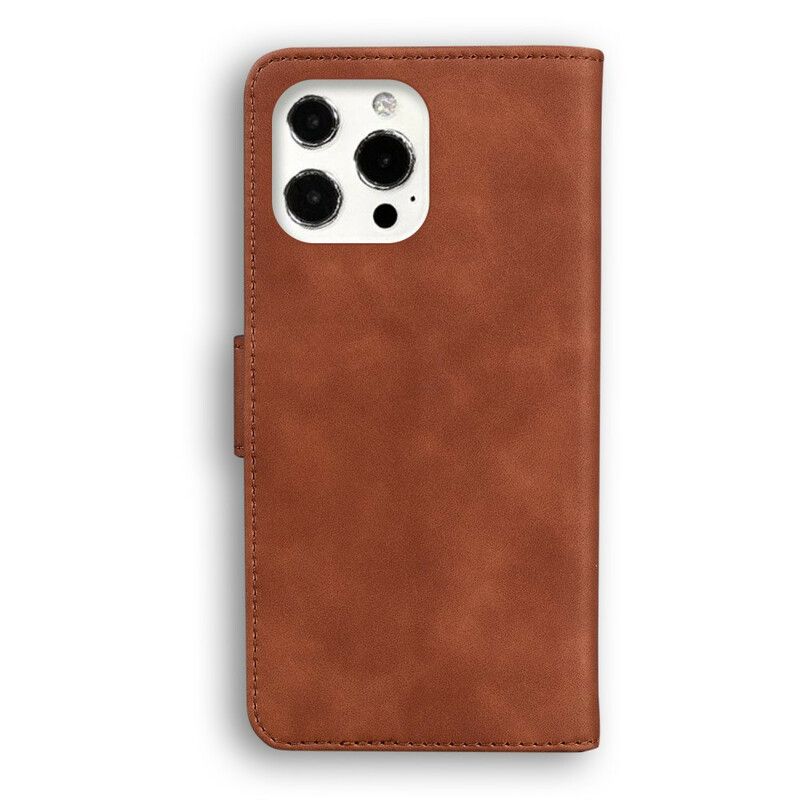 Kotelot iPhone 13 Pro Max Puhelinkuoret Style Leather Couture