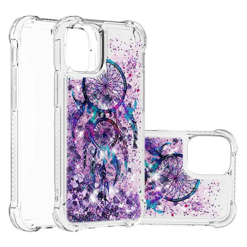 Kuori Case iPhone 13 Pro Max Puhelinkuoret Glitter Dream Catcher