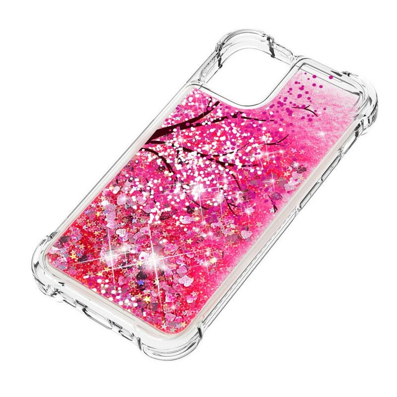 Kuori iPhone 13 Pro Max Glitter Tree Suojakuori