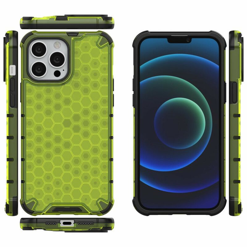 Kuori iPhone 13 Pro Max Honeycomb Style