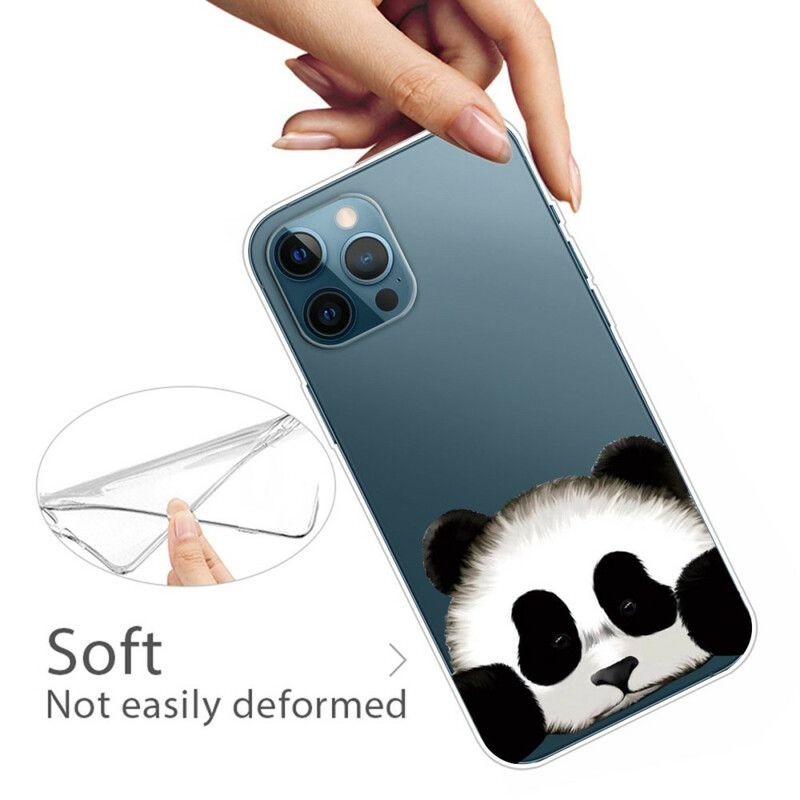 Kuori iPhone 13 Pro Max Läpinäkyvä Panda