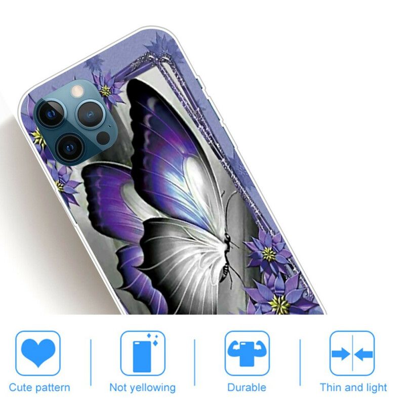 Kuori iPhone 13 Pro Max Royal Butterfly