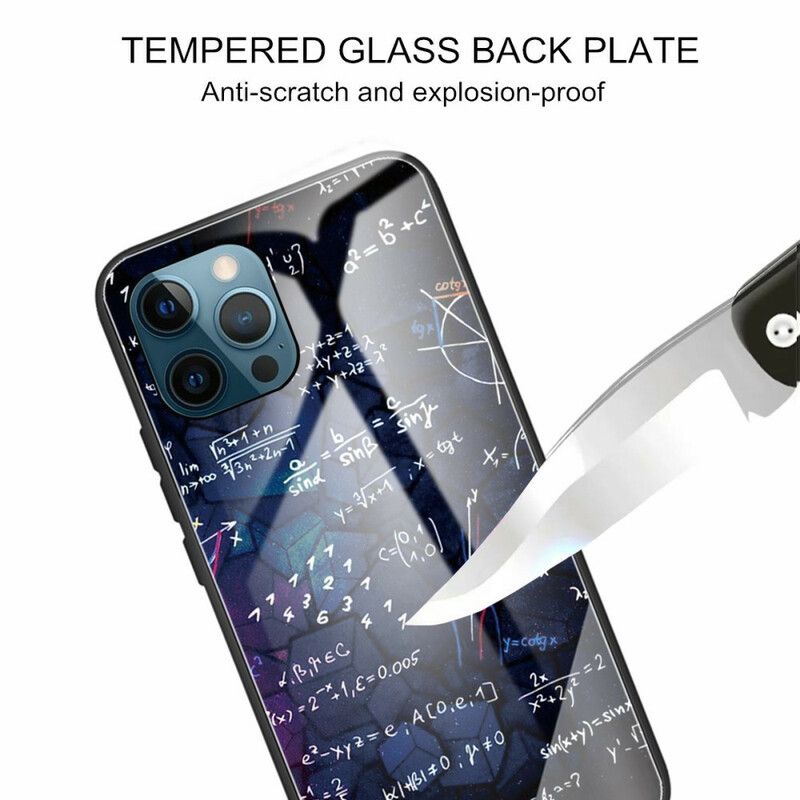 Kuori iPhone 13 Pro Max Tempered Glass Matemaattiset Laskelmat Suojakuori