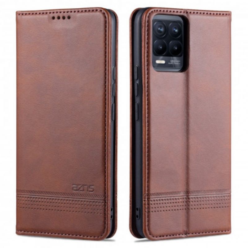 Flip Kotelot Realme 8 / 8 Pro Azns Leather Style