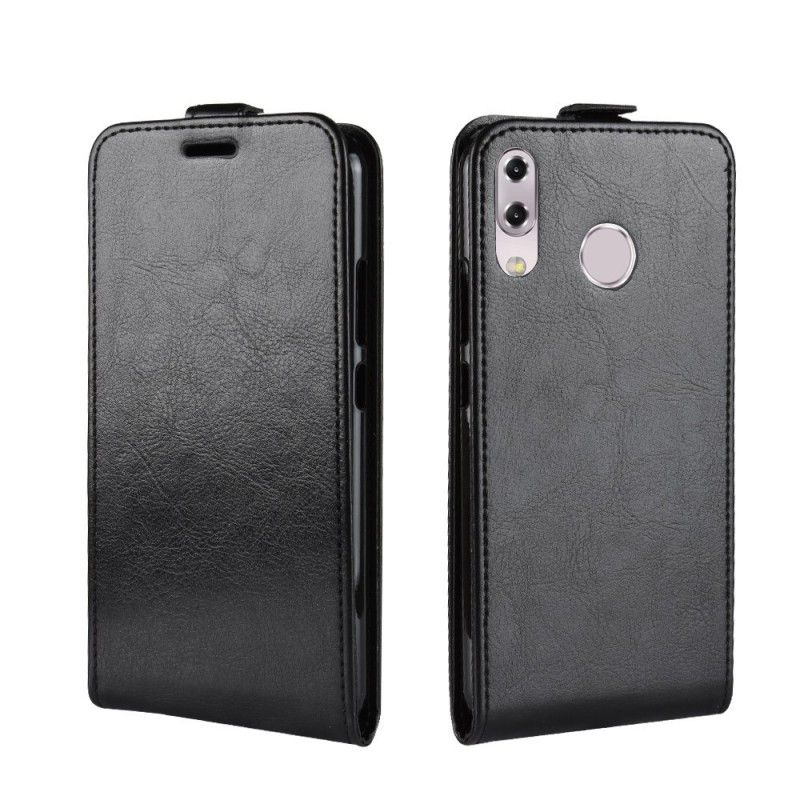 Flip Case Asus ZenFone 5 / 5Z Valkoinen Musta Retro-Taitto