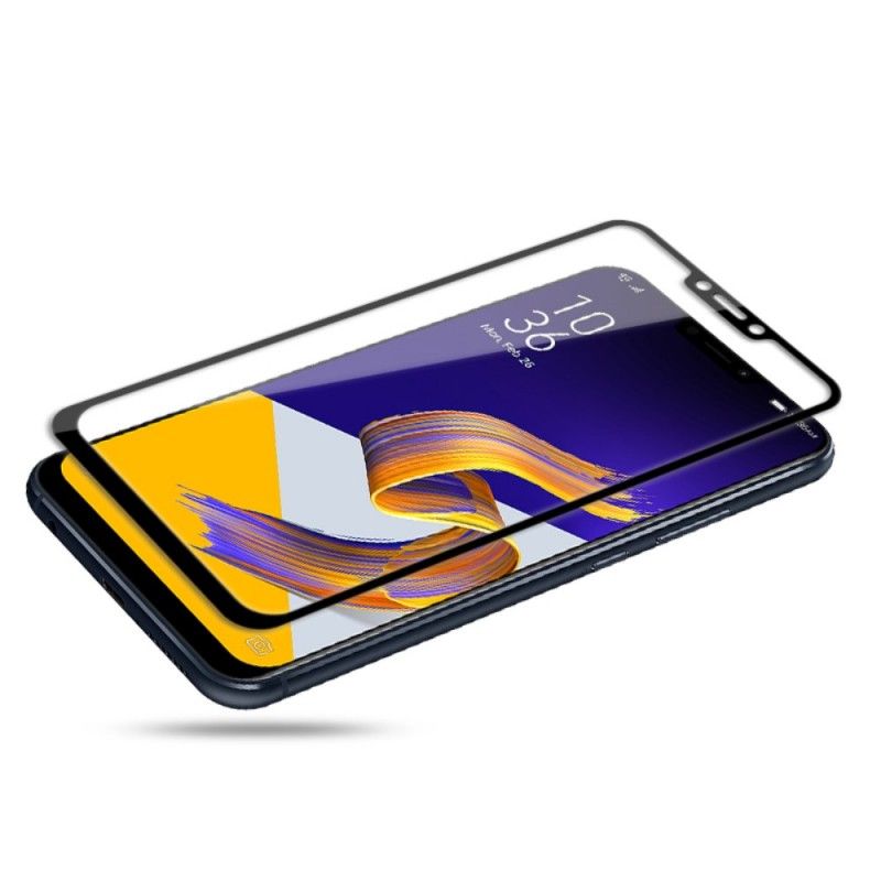 Imak Asus ZenFone 5 / 5Z Musta Karkaistu Lasi